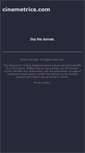 Mobile Screenshot of cinemetrics.com