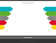 Tablet Screenshot of cinemetrics.com